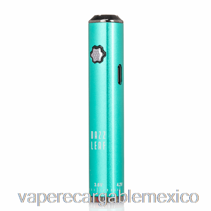 Vape Recargable Dazzleaf Squarii Bottom Twist 510 Batería Verde Menta